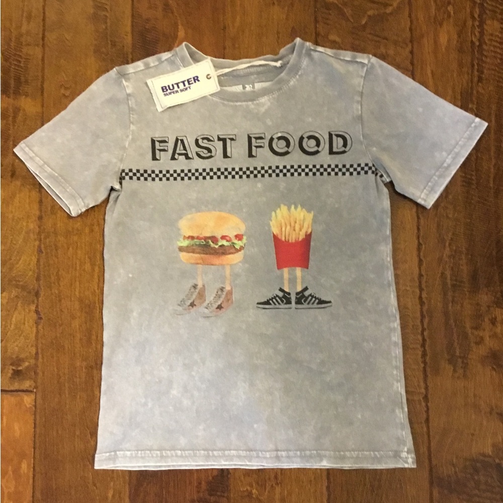 NWT Butter Super Soft “Fast Food” Size M NWT